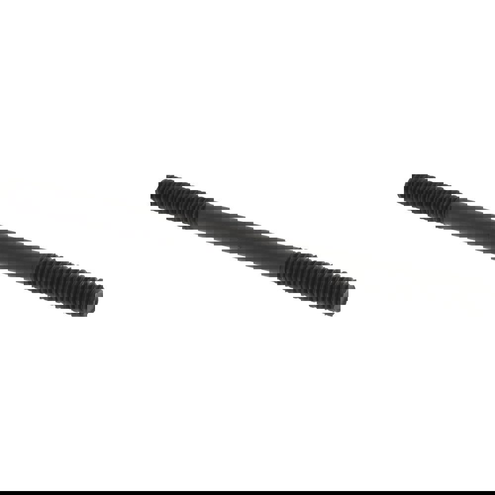 Equal Double Threaded Stud: 1/4-20 Thread, 4